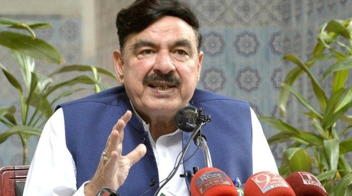 Sheikh Rashid arrested from Lal Haveli
