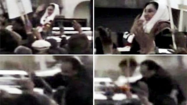 Pictures of the murderer of Benazir Bhutto