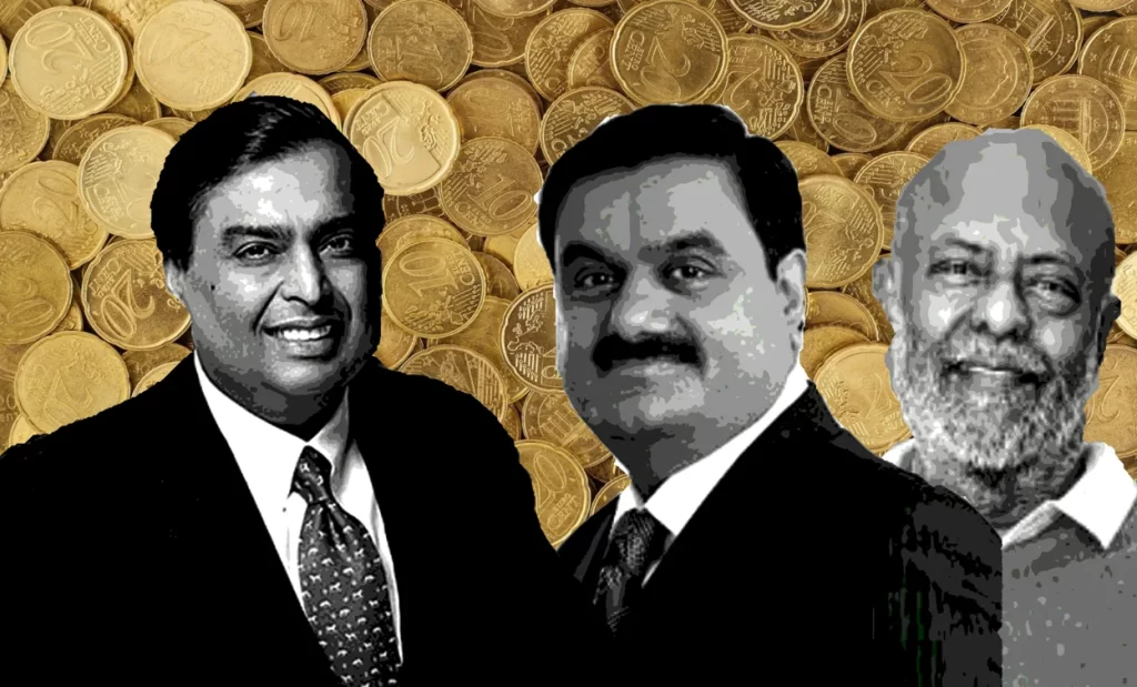 How much Mukesh Ambani, Adani, Shiv Nadar earn per day