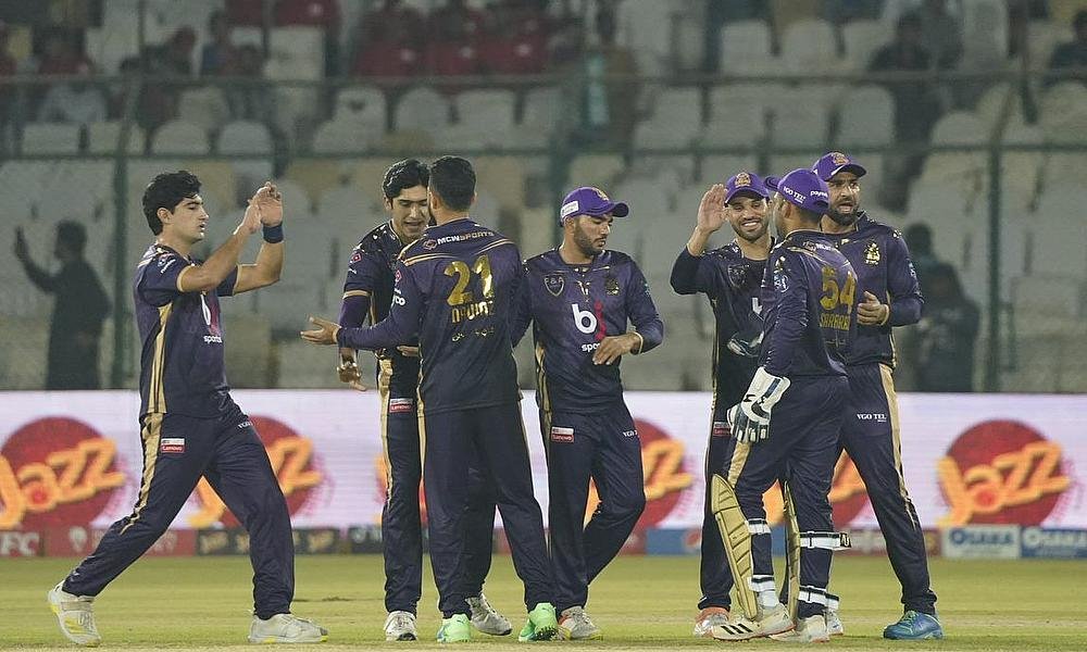 PSL 9: Quetta Gladiators win against Peshawar Zalmi by 16 runs
