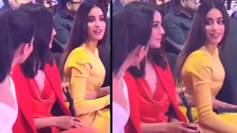 Watch: Jhanvi Kapoor 'ignores' Shehnaaz Gill at event