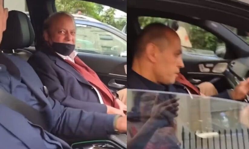Watch: Nawaz Sharif's driver spits on Journalist in London