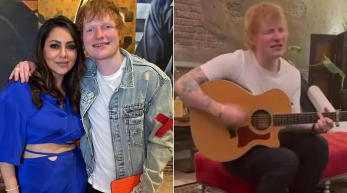 Gauri Khan spends night with British singer Ed Sheeran