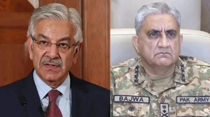 Khawaja Asif reveals former General Bajwa's press conference threat
