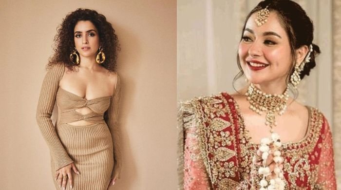 Actress Hania Aamir seeks help from Sanya Malhotra to get married