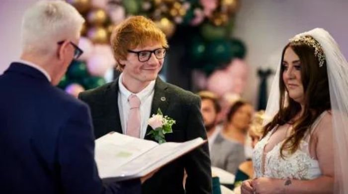 Ed Sheeran fan marries his doppelganger in presence of celeb lookalikes