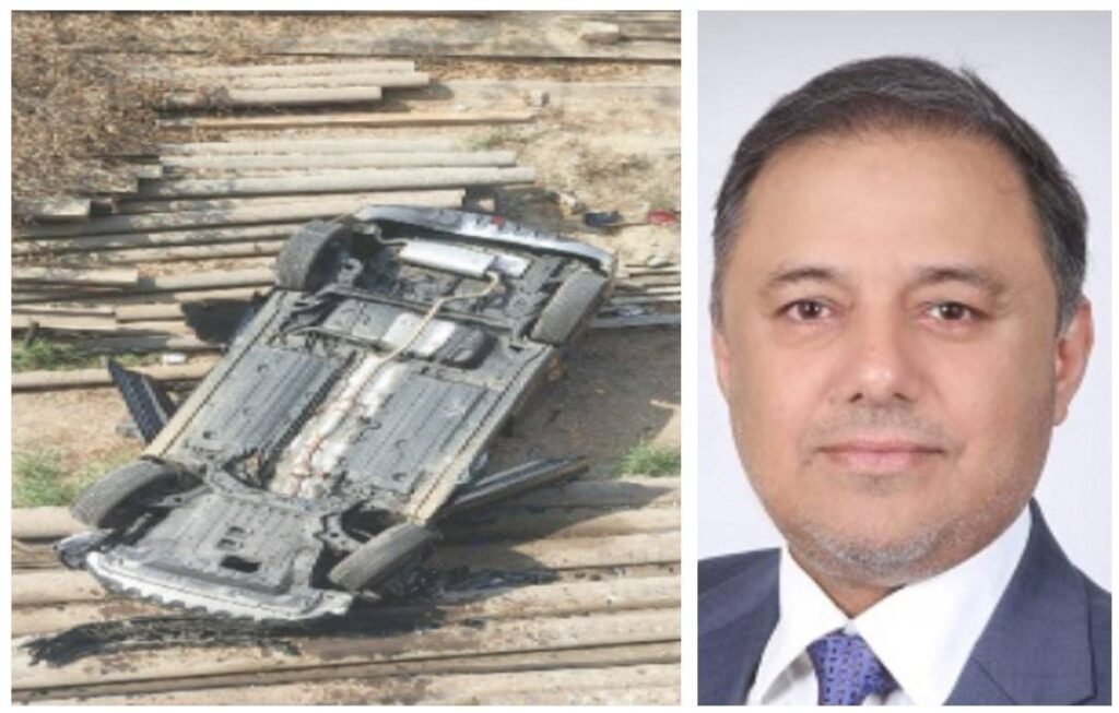 Renowned industrialist Ashraf Adamani, son die after hit by ‘killer trailer’ on Karachi bridge